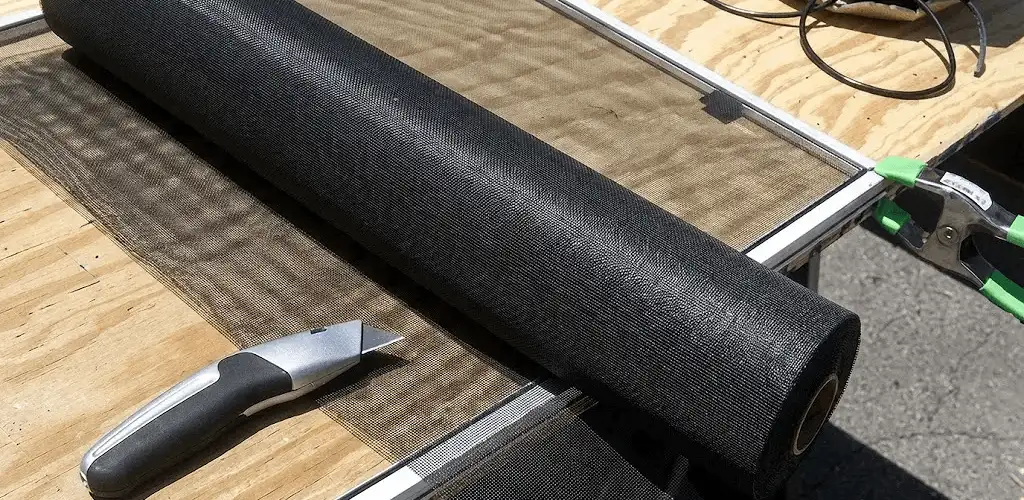 Window screen replacement materials and tools for screen repair in Louisville, KY